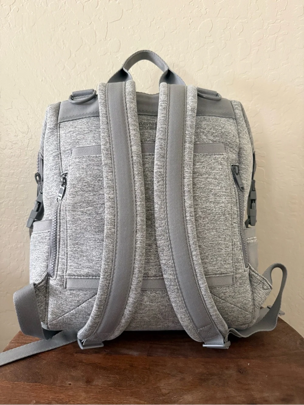 Dagne Dover Heather Gray Indi Backpack